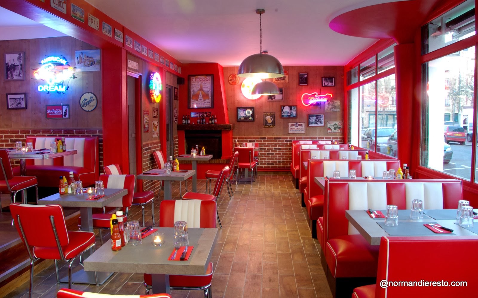 Le Fifty's American Diner au Havre nouveau fiftys