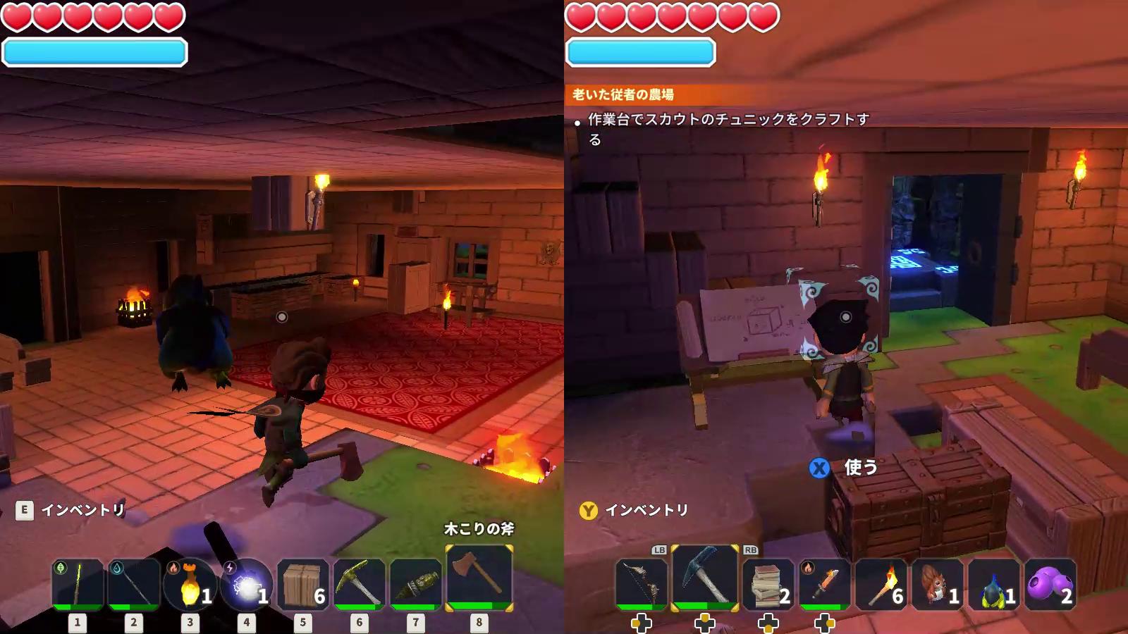 Portal Knights rpg要素のあるブロック建築3dアクションを子供とプレイ Steamゲームで遊ぼう