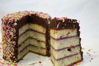 Layer cake_cake_chocolate_tarta americana