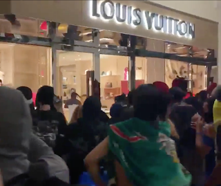 Louis Vuitton Store Looted during George Floyd Protest Riots in Portland | BEST FBKL