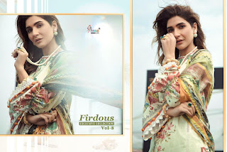 Shree fab Firdous Exclusive collection vol 8 pakistani suits