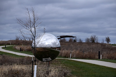 Another view of reflecting ball