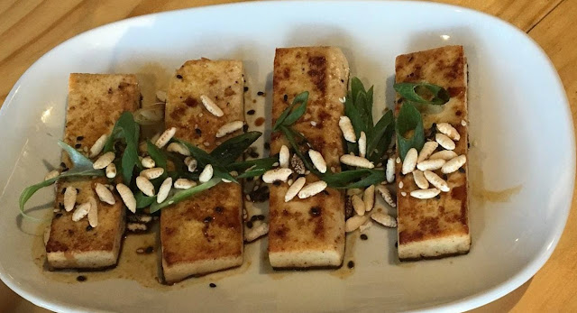 The Albion Rooftop, South Melbourne, miso glazed tofu