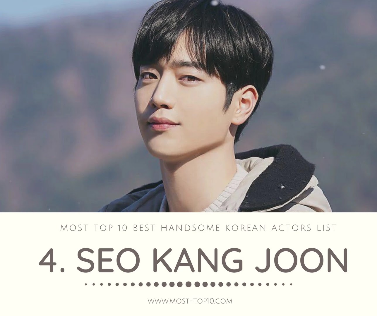 Most Top 10 Best Handsome Korean Actors List