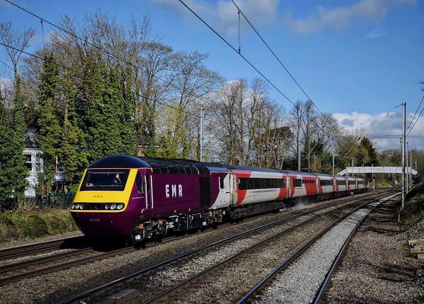 Railway News and Photos with David Arkwright British Rail EMR Class 43.