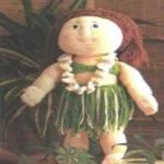 patron gratis muñeca hawaiana amigurumi | free pattern amigurumi Hawaiian doll