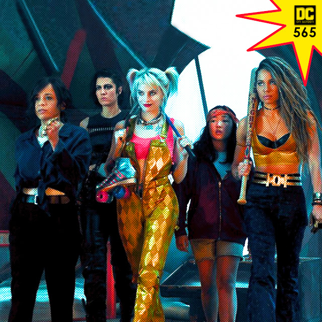 The Birds of Prey - Rene Montoya, Huntress, Harley Quinn, Orphan, Black Canary