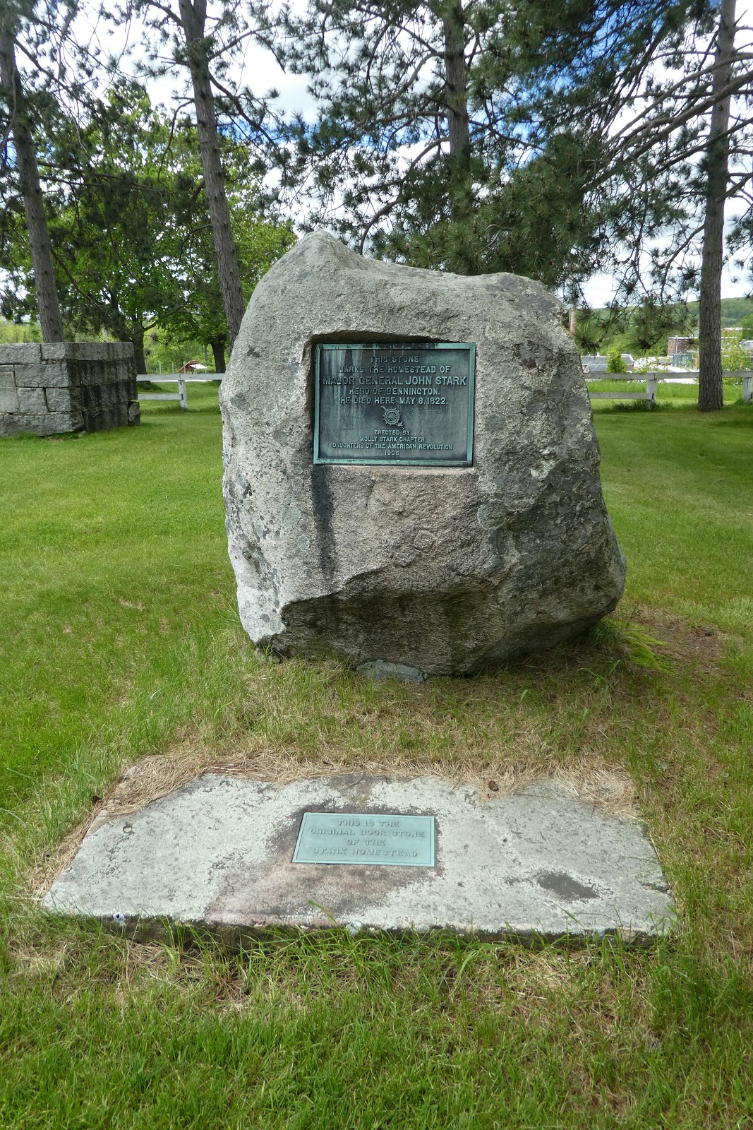 Nutfield Genealogy The Stark Homestead Site, Manchester, New Hampshire