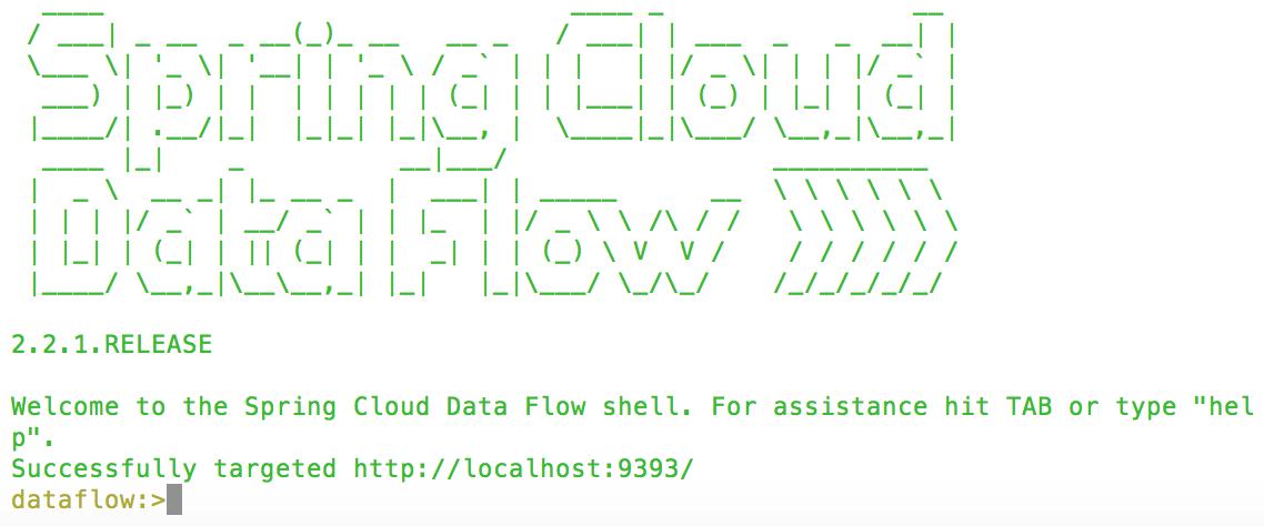 Spring batch job with Spring cloud data flow server
