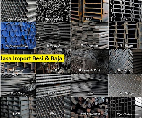 Jasa Import Besi & Baja II 0813 3333 8520