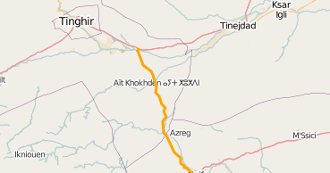 Route Régionale 113 (R 113) Maroc Maps