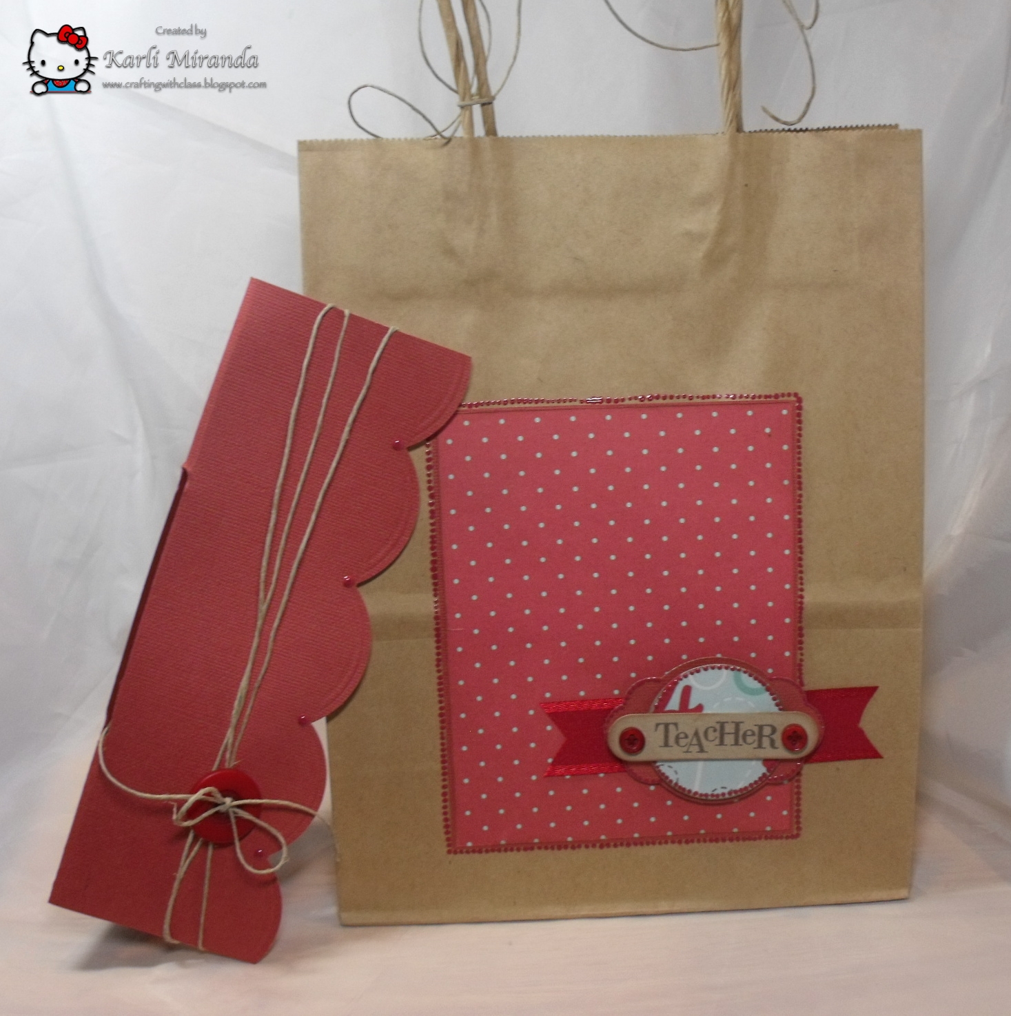 Crafting with Class: Bag Topper