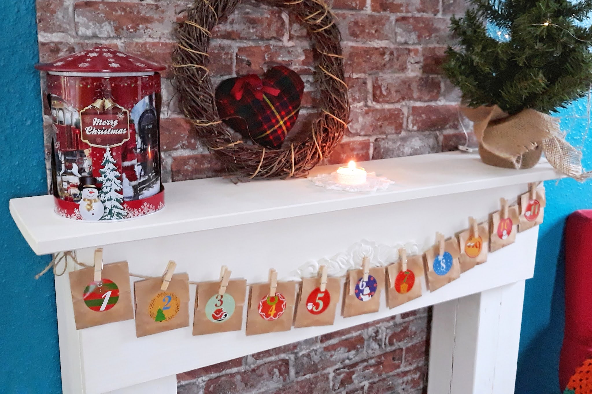 Romantic Stitch Marker Advent Calendar Romantischer Maschenmarkierer