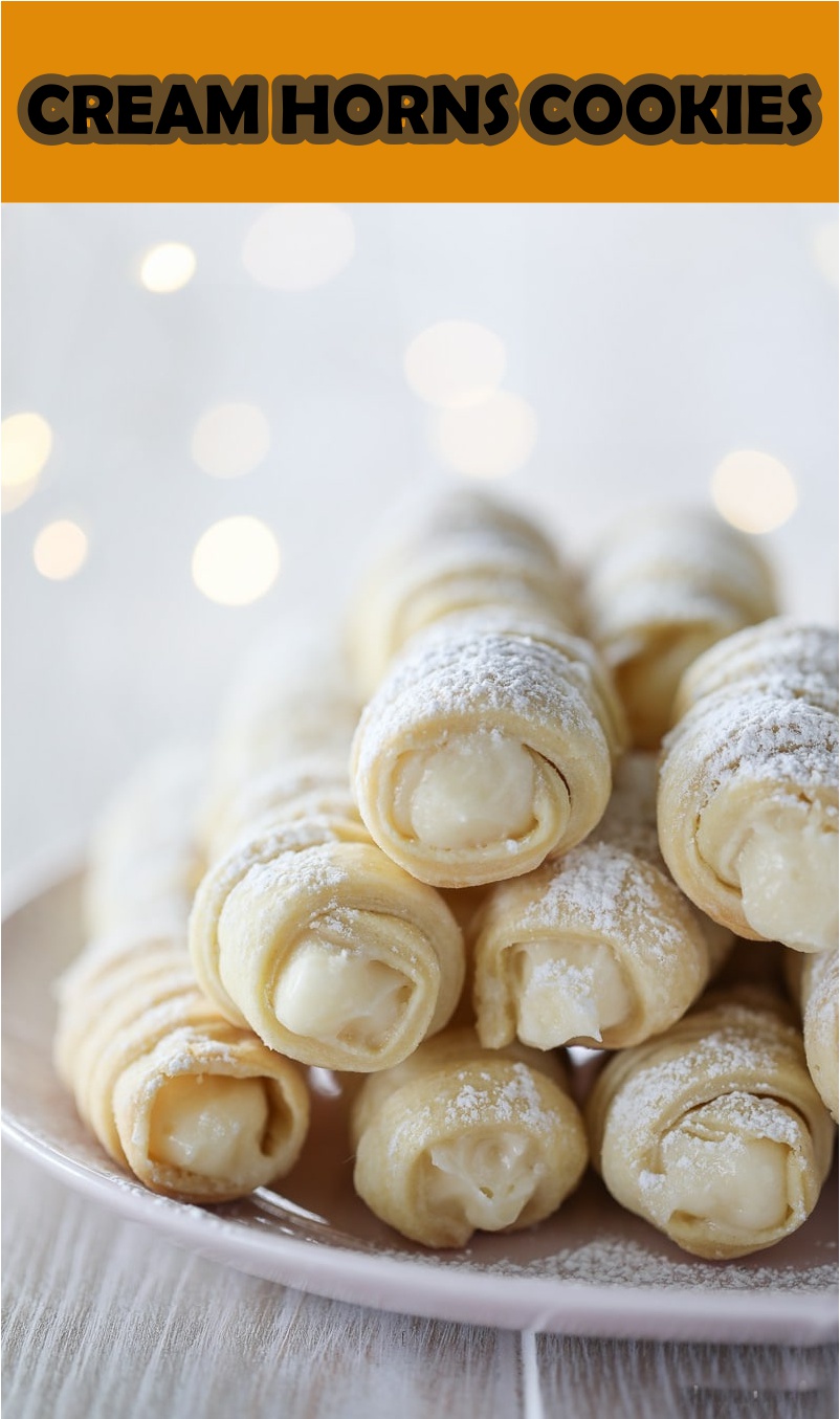 CREAM HORNS COOKIES (LADY LOCKS) Cook, Taste, Eat