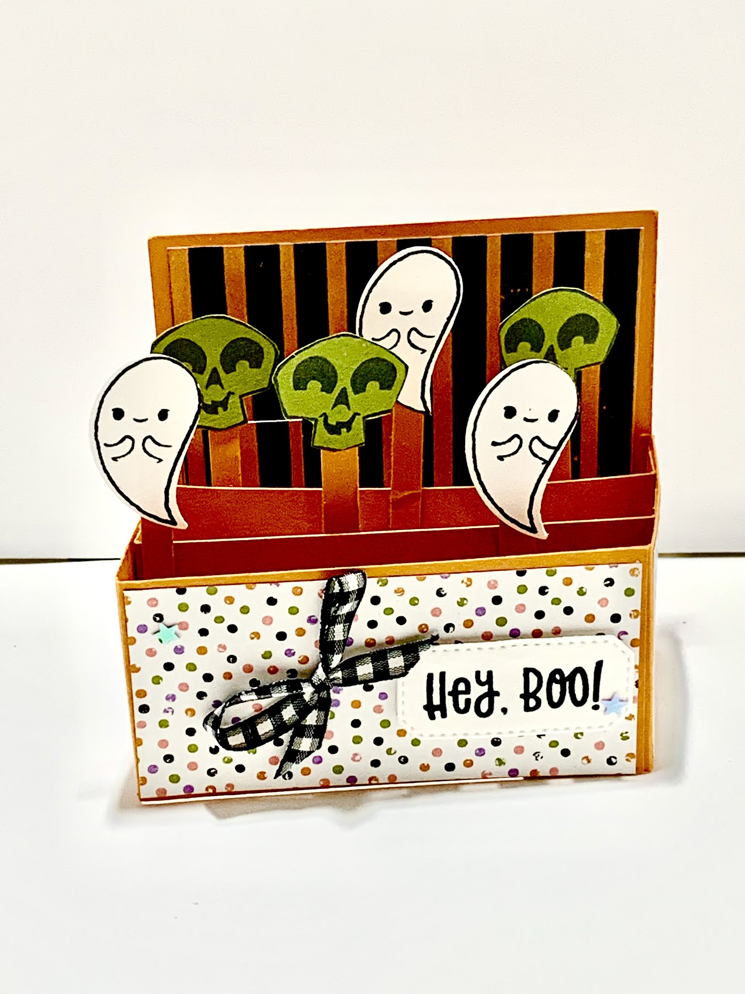Creative Stamper : Halloween Pop Up/ Box card