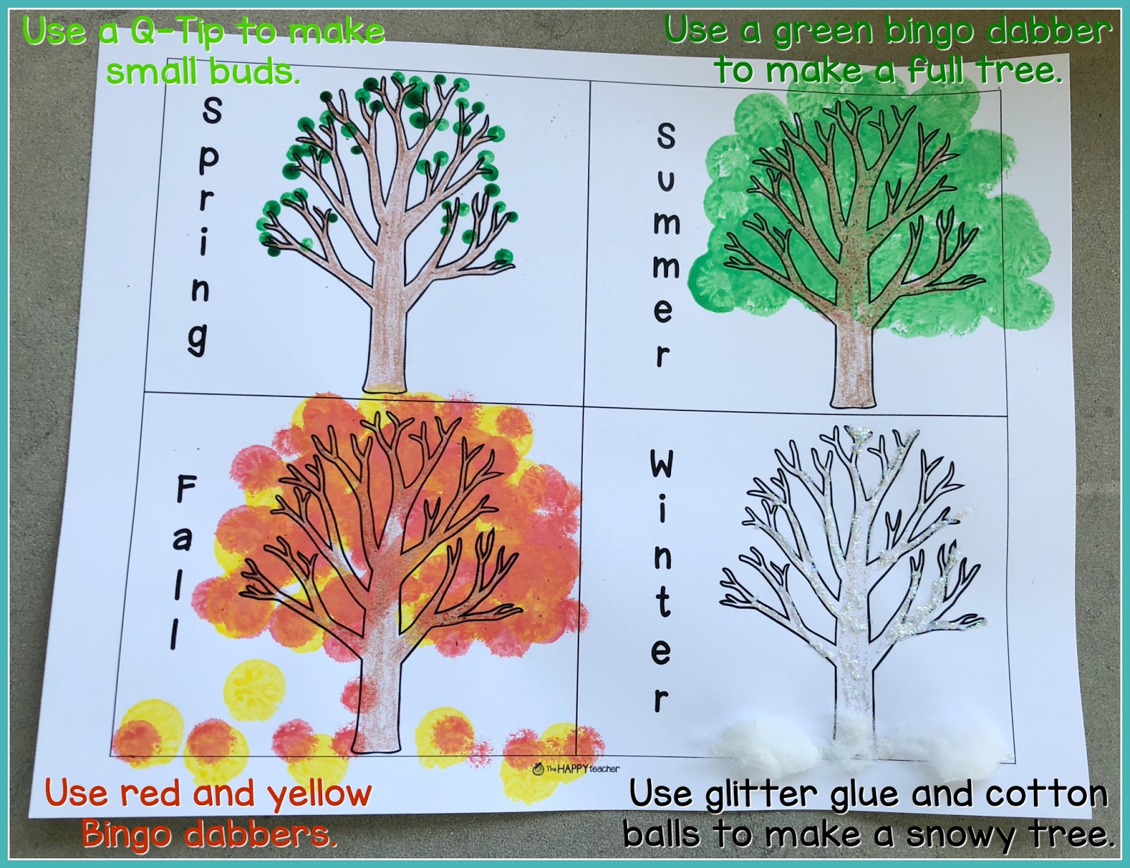 The Seasons Spring Summer Fall Winter Activities TheHappyTeacher the-seasons-spring-summer-fall-winter-activities-thehappyteacher