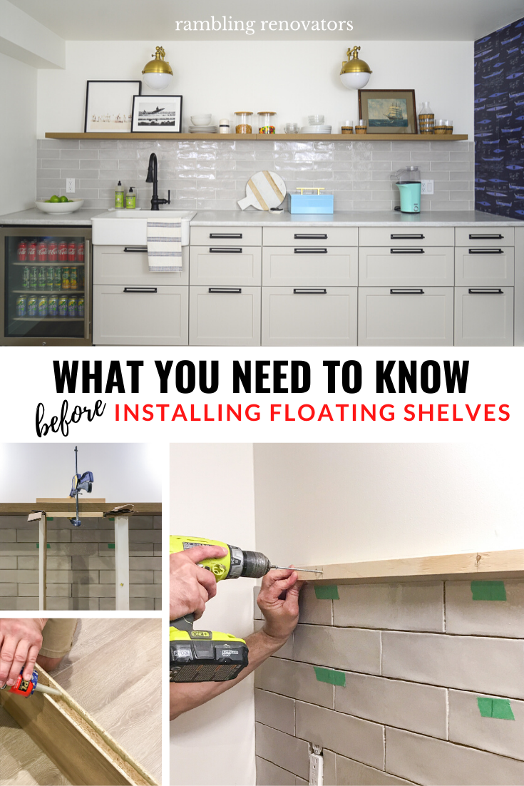 What You Need To Know Before You Install Floating Shelves Rambling 