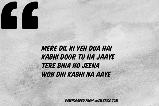 Lyrics Of Tere Jaisa Yaar Kahan In Hindi Lyrics Of Tere Jaisa Yaar Kahan In Hindi