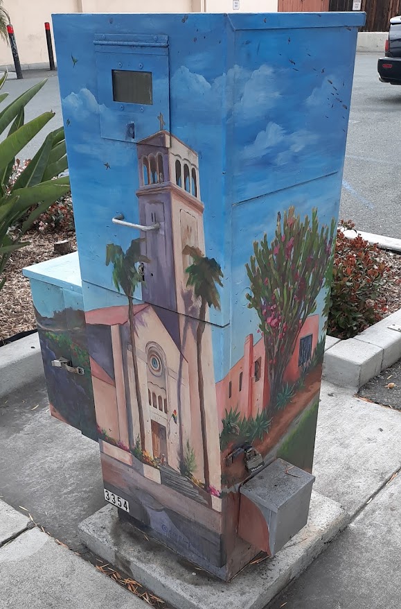 Just A Car Guy it seems that painting utility boxes on public property