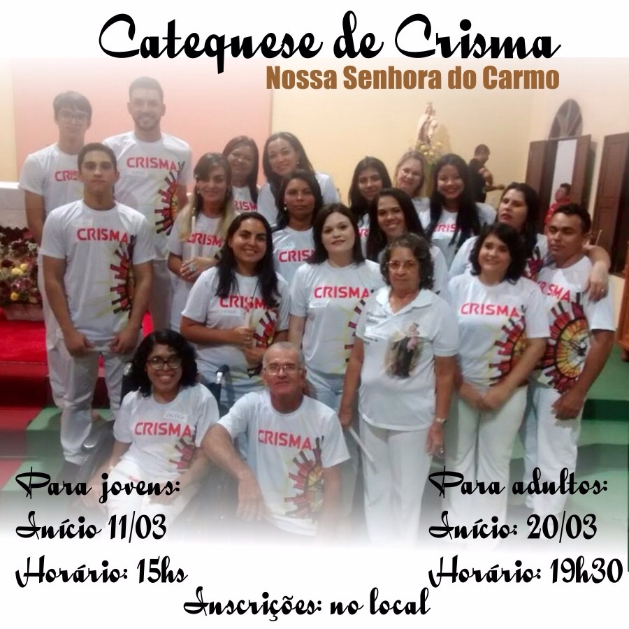 PascomNSC: Catequese de Crisma para Jovens