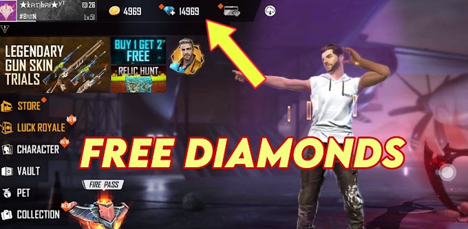 How To Get Free Diamonds In Free Fire | Get Free Unlimited Diamond In Free Fire | 100% Working Trick