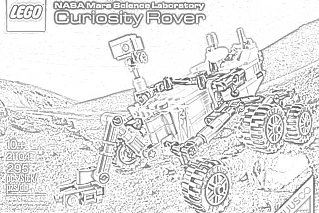 The Holiday Site Coloring Pages Of Lego Nasa Kits