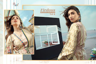 Shree fab Firdous Exclusive collection vol 8 pakistani suits