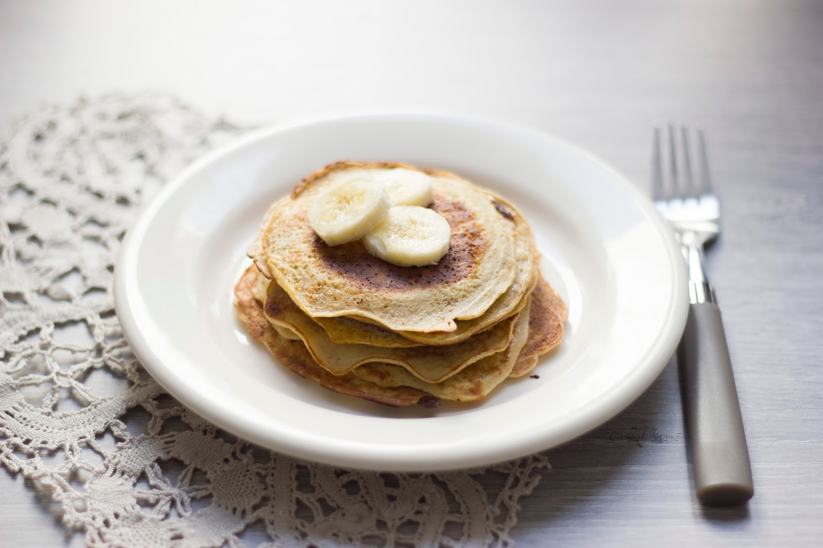 Pancakes "healthy" à la banane Sucré