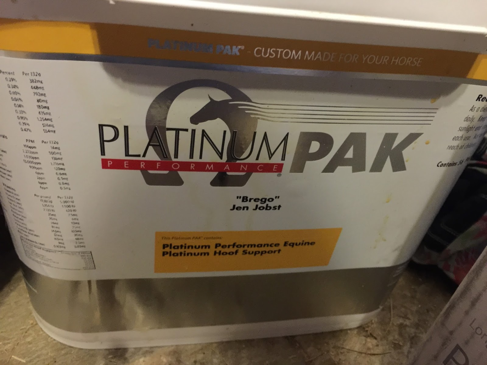 Wyvern Oaks Platinum Performance supplement review
