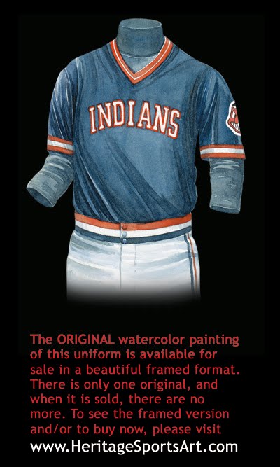 cleveland indians jersey blue