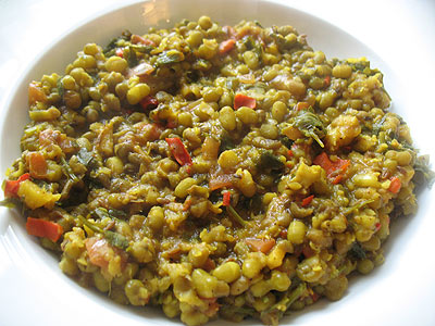 Spicy Mung Beans