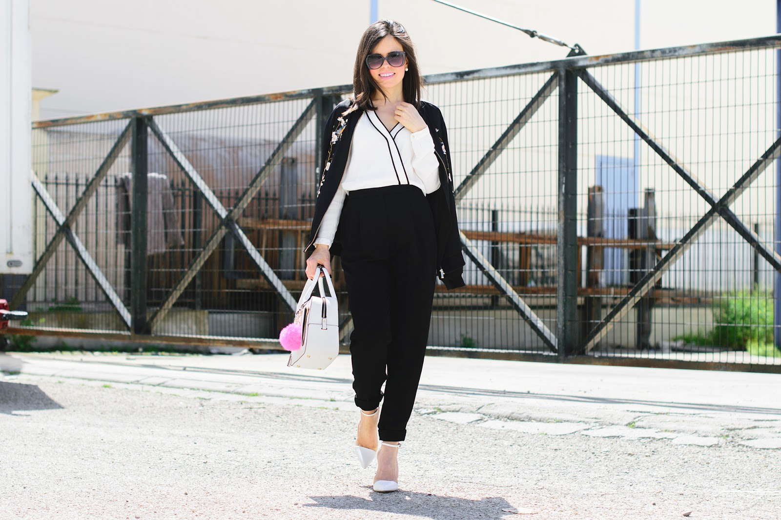 Look con jumpsuit de Mango para la VII Pasarela de La Razón