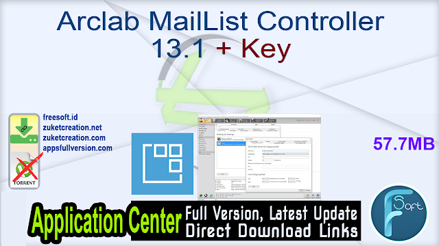 Arclab MailList Controller 13.1 + Key