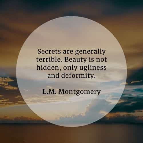 Secrets quotes that'll reveal the facts about the matter