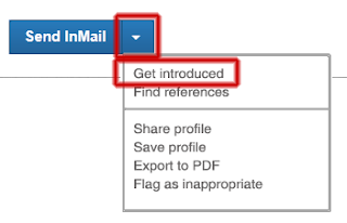 how to send a LinkedIn Get Introduced message, LinkedIn Get Introduced, LinkedIn introductions,