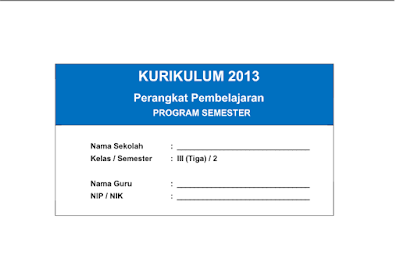 Download PROMES Kelas 3 SD Kurikulum 2013 Semester 2 Download PROMES Kelas 3 SD Kurikulum 2013 Semester 2