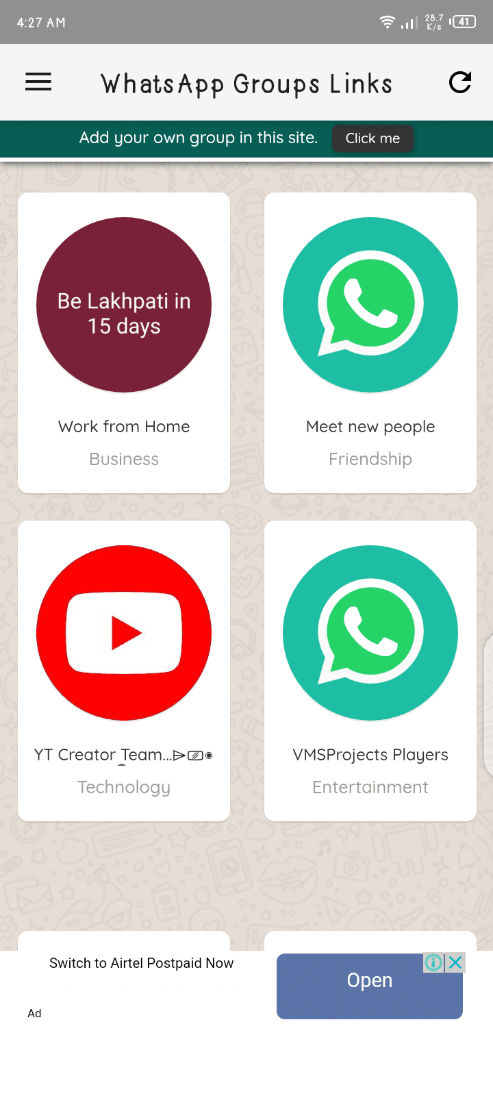 WhatsApp Group App Download (100% Active) 1