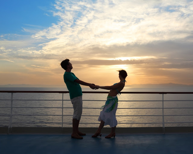 Couple on Cruise Ship