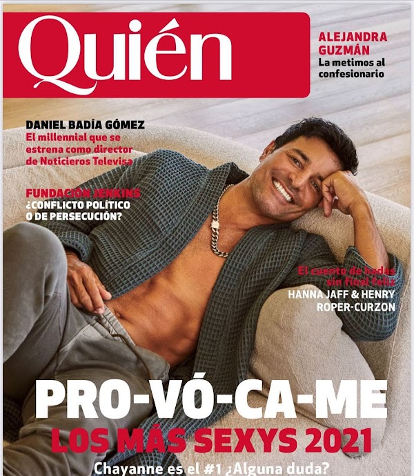  Chayanne aún provoca y es el más sexy de la revista Quién