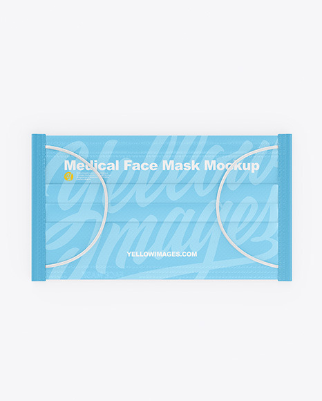 Download Free Medical Face Mask Mockup PSD Mockup Template