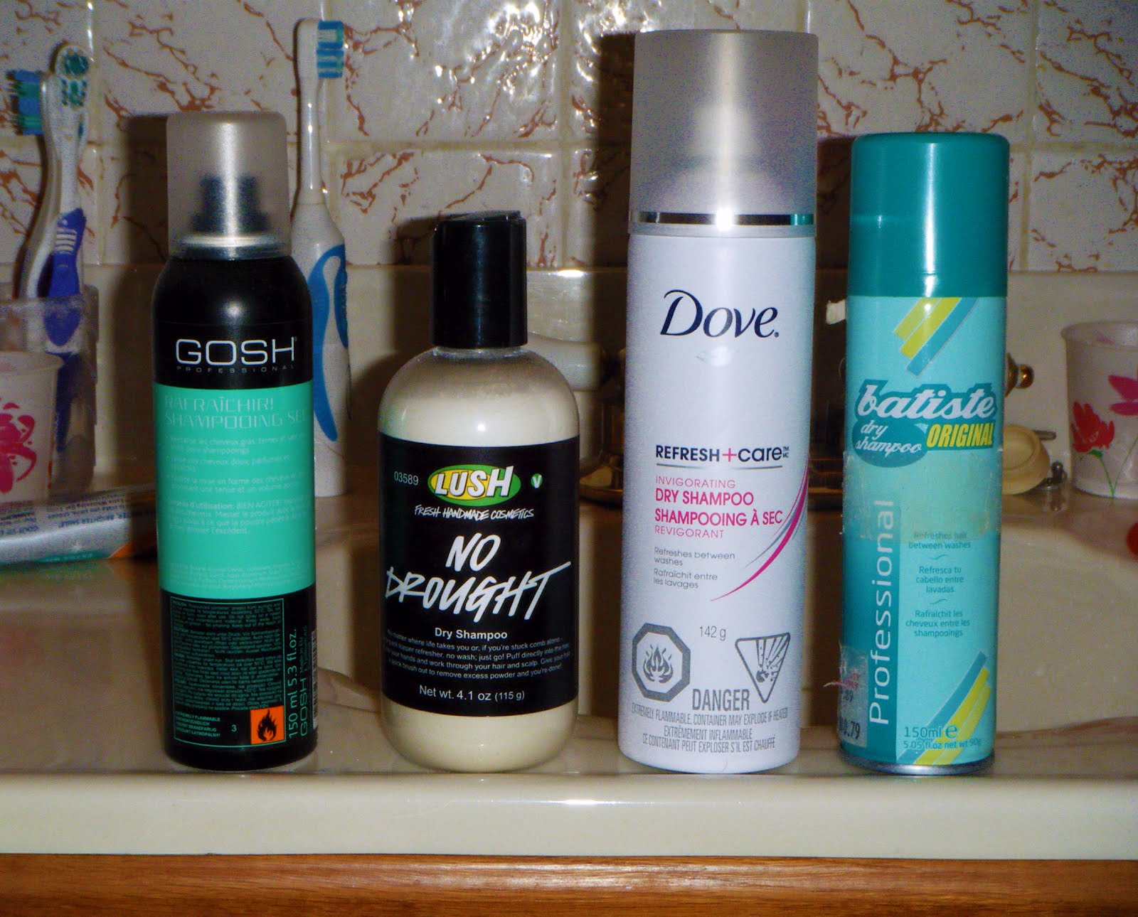 Dry Shampoo Showdown
