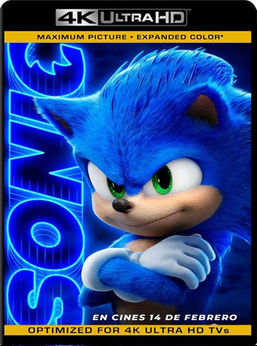 Sonic: La Película (2020) 4K 2160p UHD [HDR] Latino [GoogleDrive]