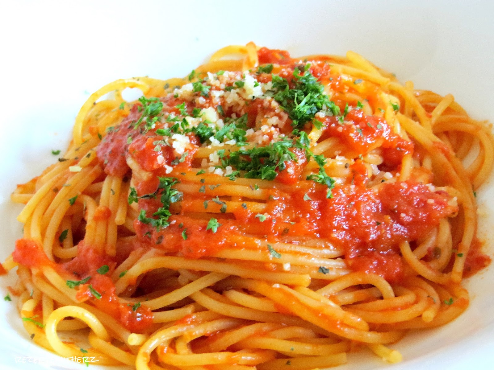 Rezepte mit Herz: Spaghetti all´arrabiata