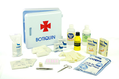 Auxilios sanitarios: Armar un botiquín de primeros auxilios
