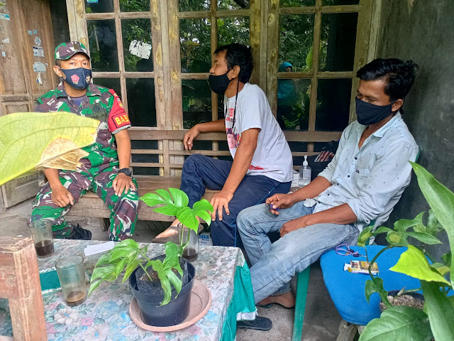 Keakraban Babinsa Dan Warganya,Tumbuhkan Kekompakan Serta Kemanunggalan