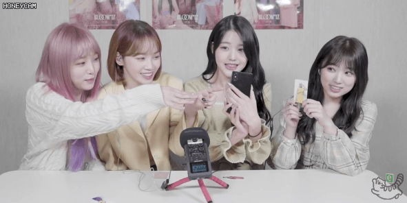 IZ*ONE 예나 채원 원영  나코