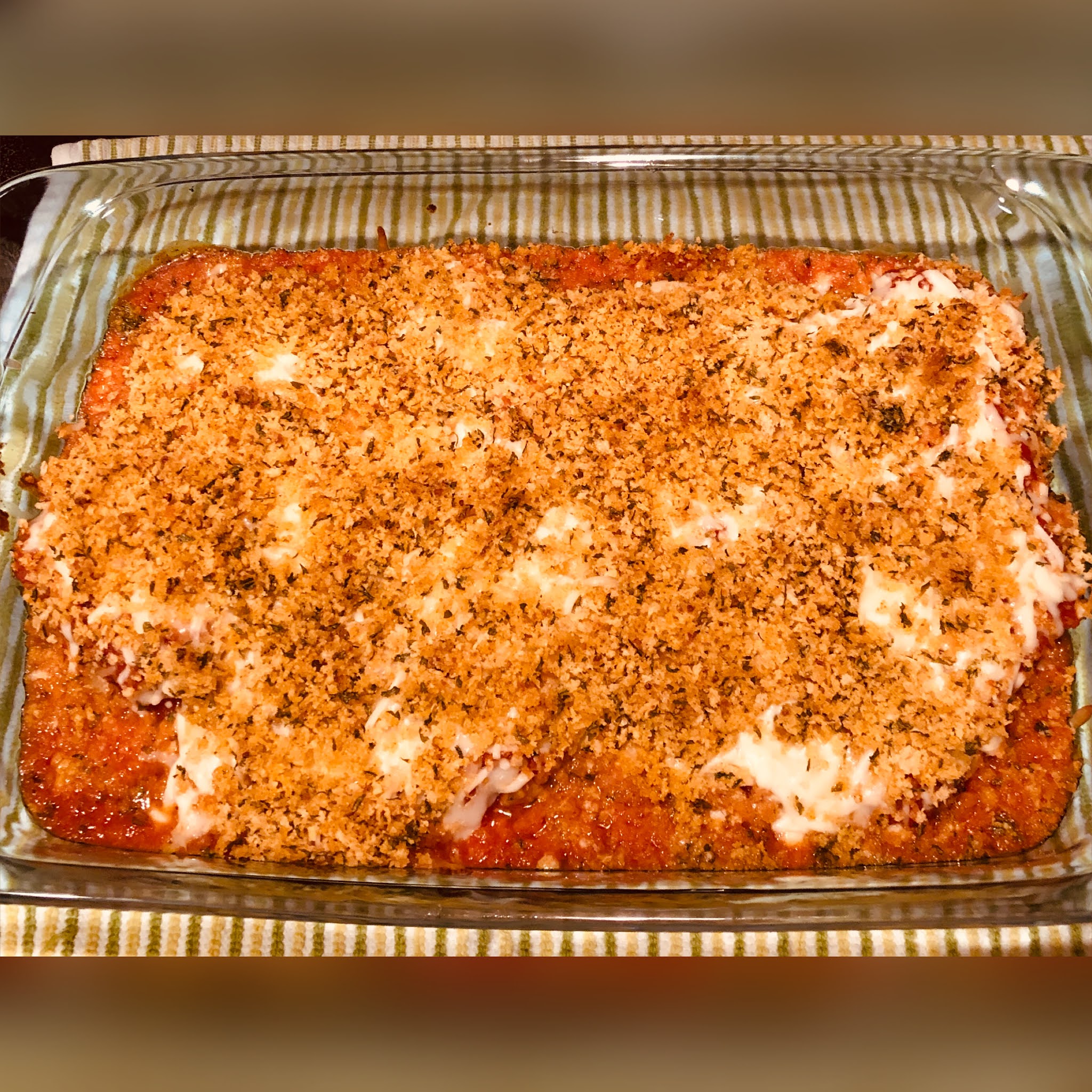 Grilled (or Broiled) Chicken Parmesan