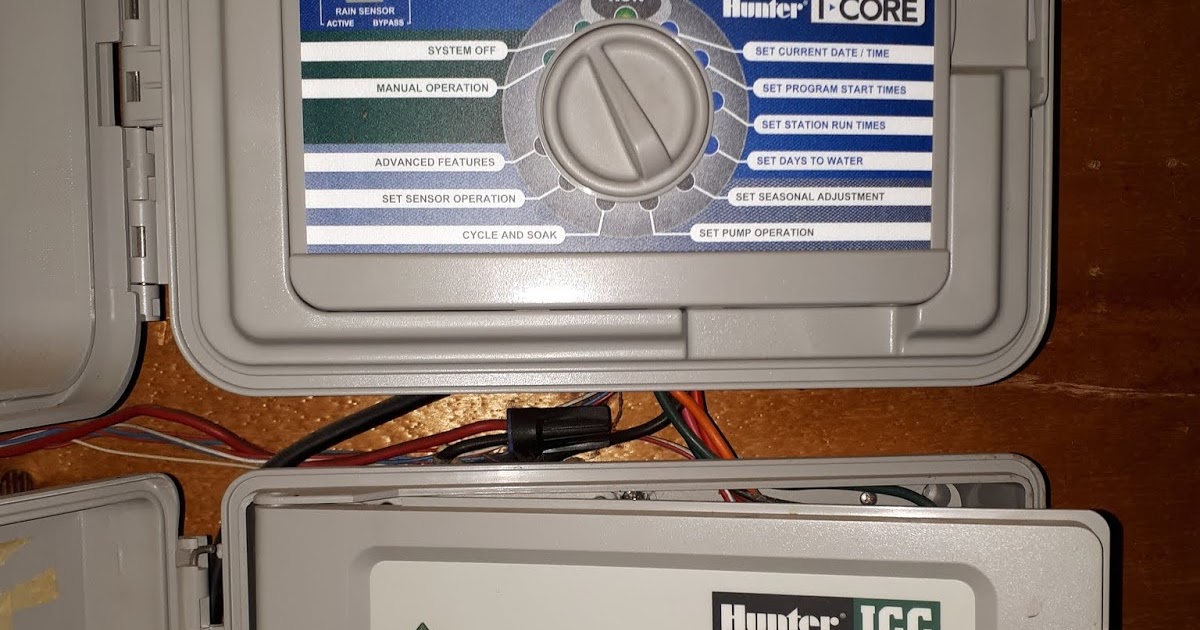 Coldstream Corner Hunter ICORE Irrigation Controller