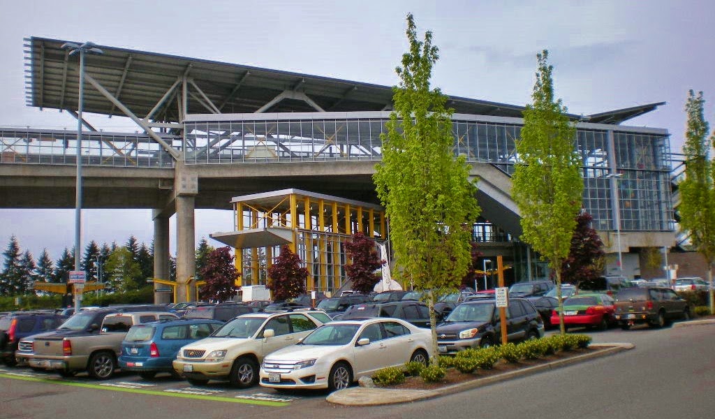 Urban Landscape, Native Landscape Tukwila International Boulevard Station