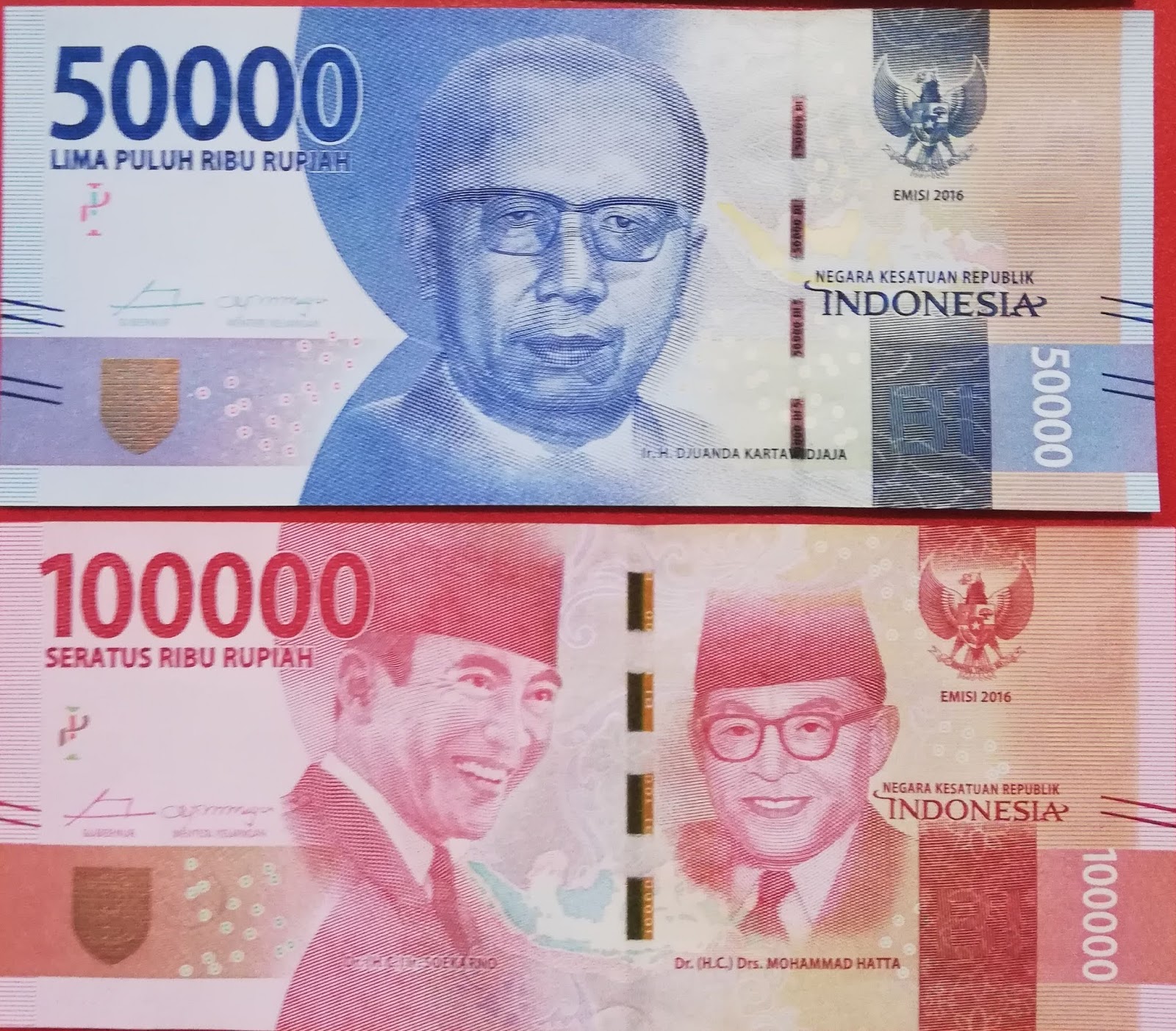Rainbow_stamps_and_coins Currency Today  Indonesia 4